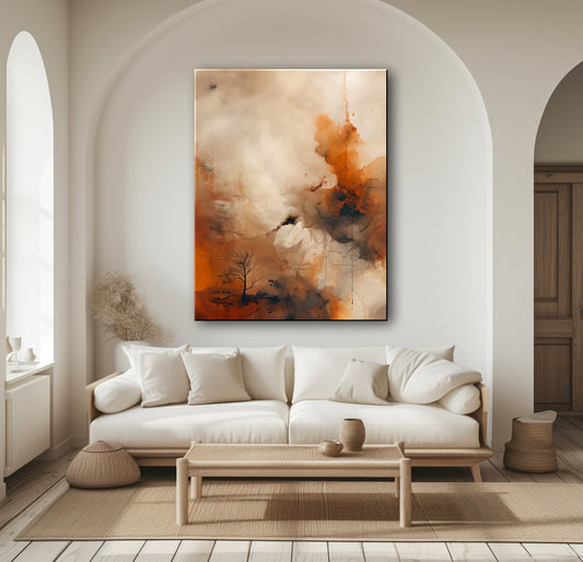 CALIFORNIA 2 - Textured Limited Edition Canvas Wall Art for Living room home decor