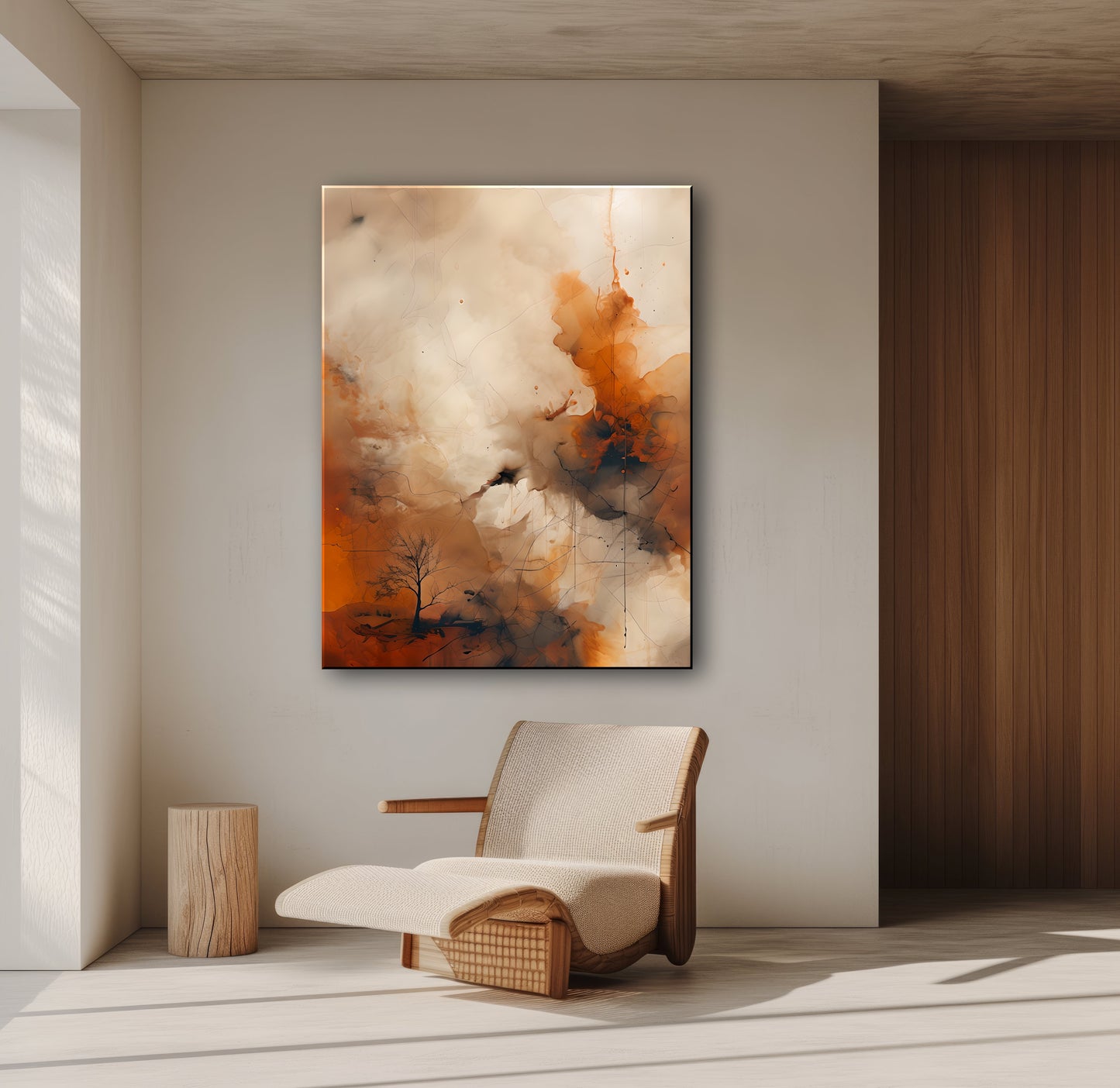 CALIFORNIA 2 - Textured Limited Edition Canvas Wall Art for Living room home decor