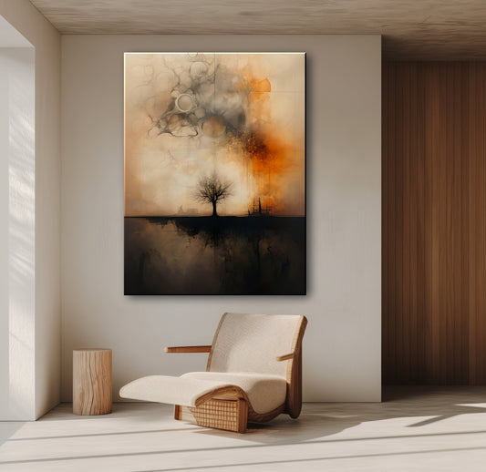 CALIFORNIA -  Textured Limited Edition Canvas Wall Art for Living room home decor