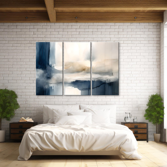 VEIL OF SILENCE-Extra Large Textured Canvas Painting – Limited Edition Abstract