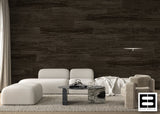 Gray Woodgrained Textured Peel and Stick Wallpaper Tiles
