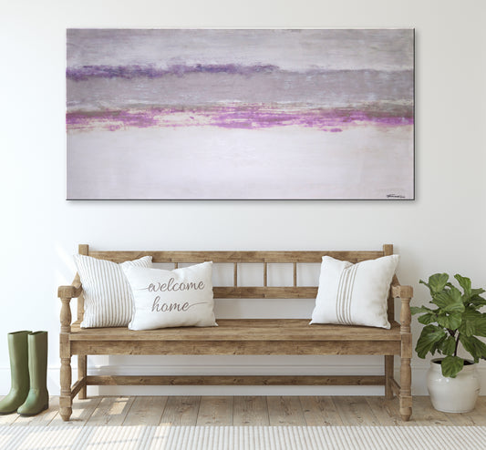 MID SPRING - 60 X 30 Textured Limited Edition Painting.