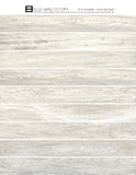 Light Neutral Woodgrained Textured Peel and Stick Wallpaper Tiles