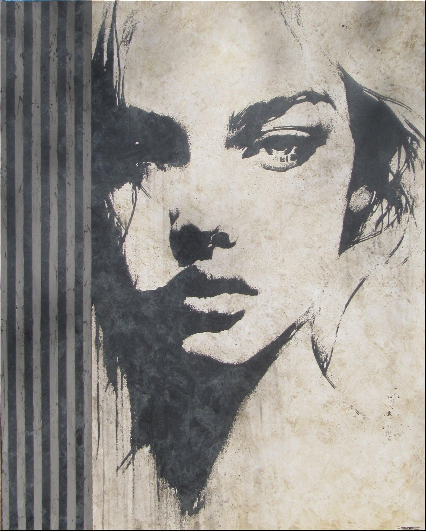 STARE DOWN - 60 x 48 x 1.5 inch