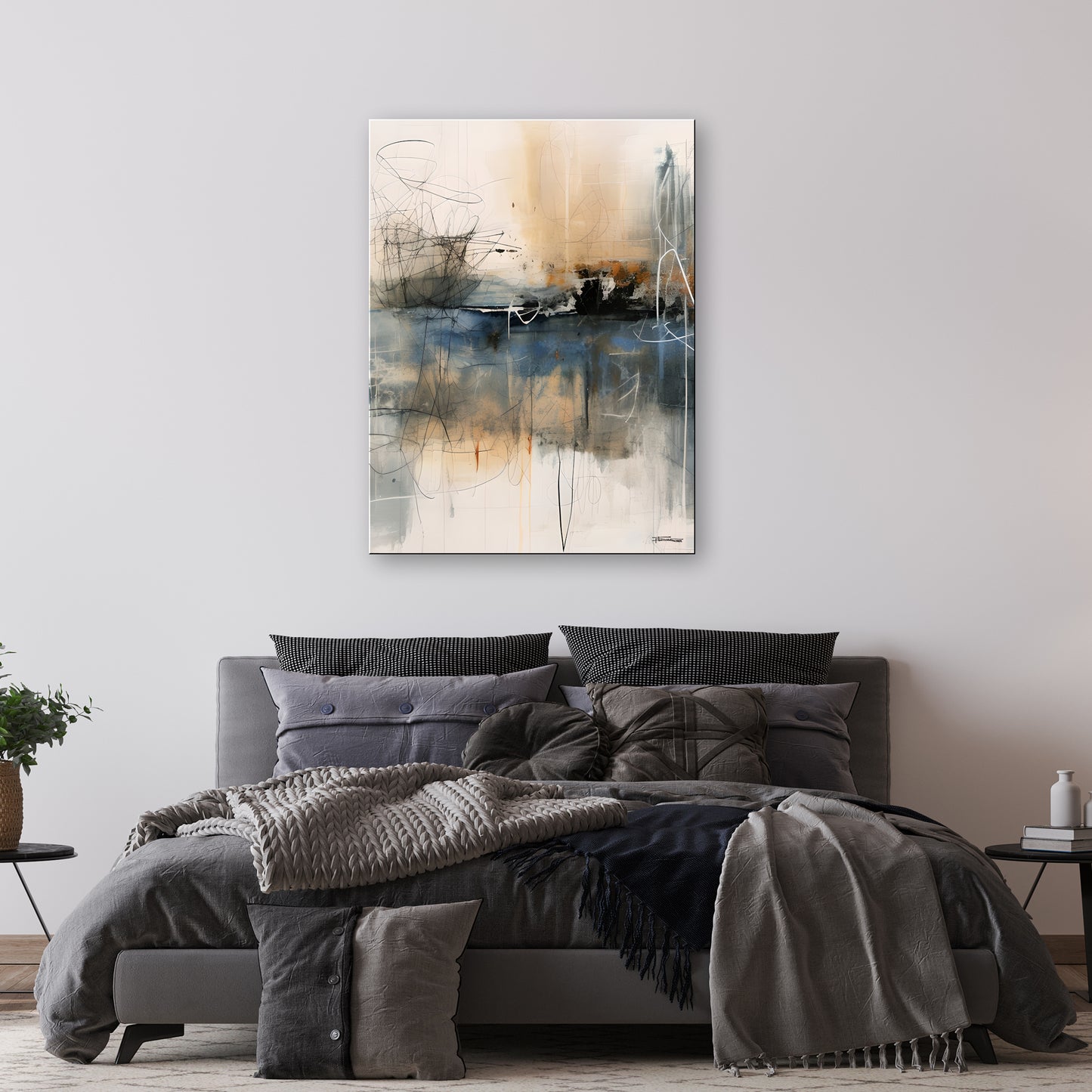 PEACEFUL PROTEST 2 - Textured Limited Edition Canvas Wall Art for Living room home decor (Copy)