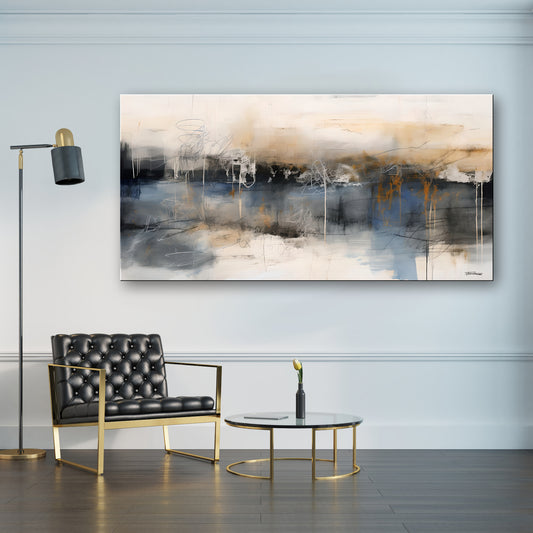 PEACEFUL PROTEST - Abstract Textured Limited Edition Canvas Wall Art