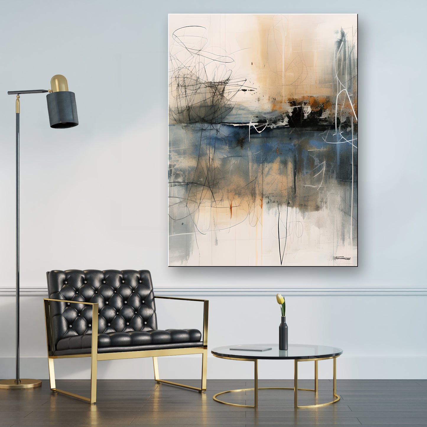 PEACEFUL PROTEST 2 - Textured Limited Edition Canvas Wall Art for Living room home decor (Copy)