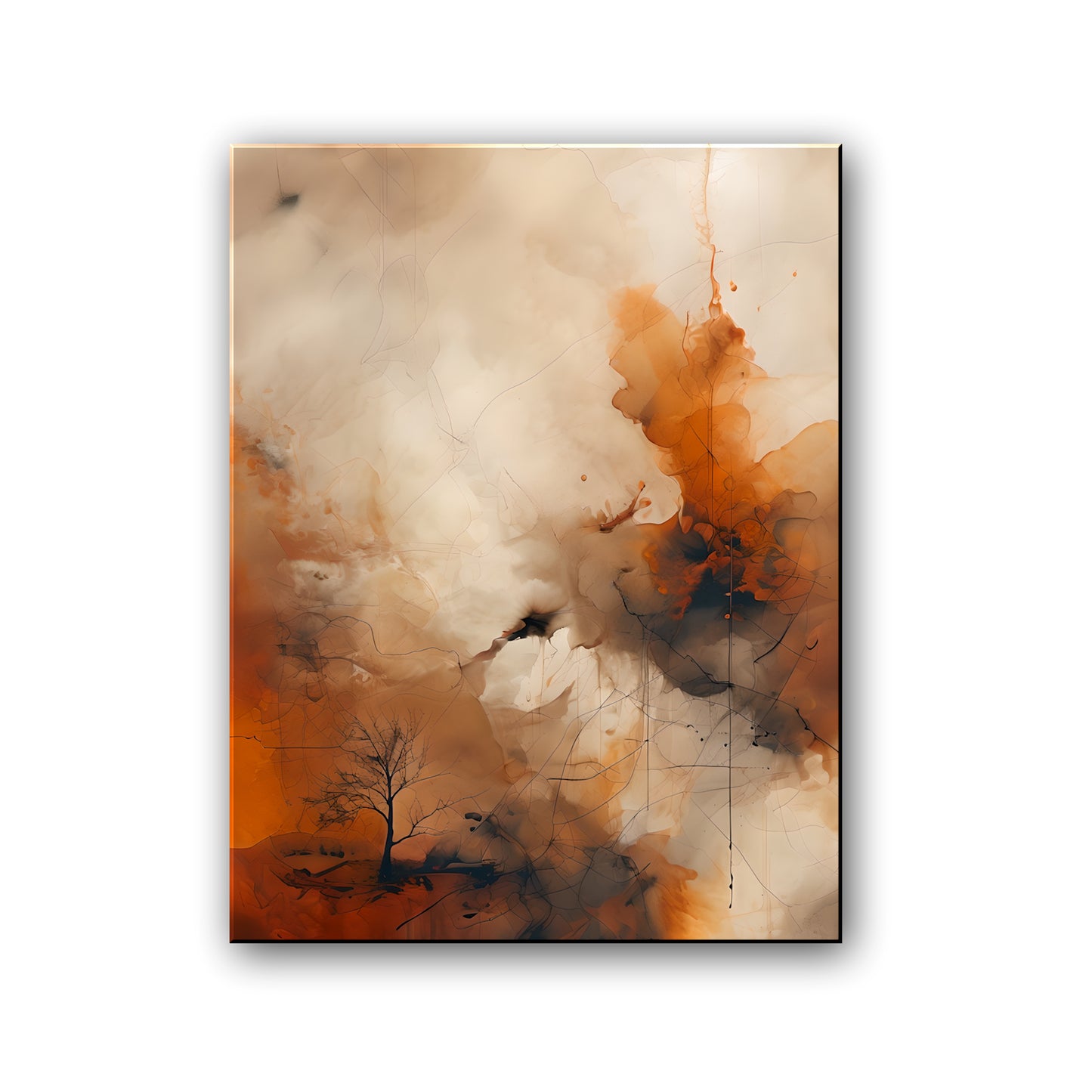 CALIFORNIA 2 - Textured Limited Edition Canvas Wall Art for Living room home decor