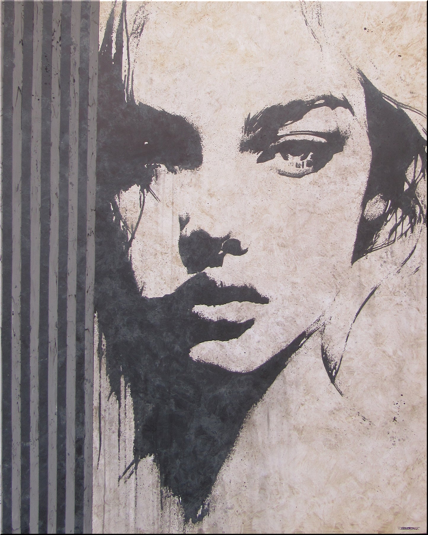 STARE DOWN - 60 x 48 x 1.5 inch