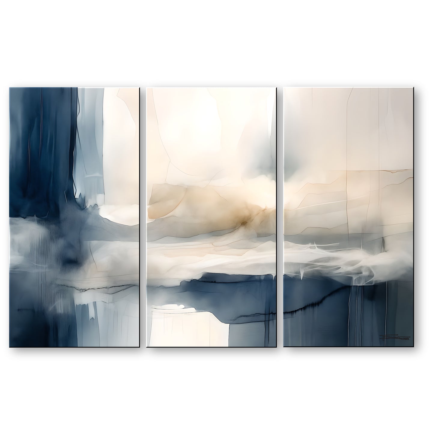 VEIL OF SILENCE-Extra Large Textured Canvas Painting – Limited Edition Abstract