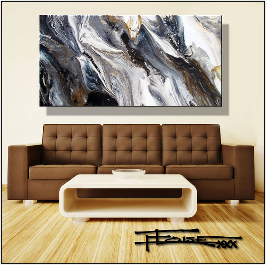 BLACK AND GOLD - Resin Coated Limited Edition