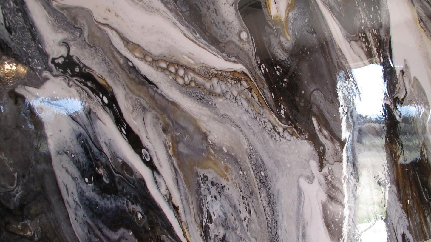 BLACK AND GOLD - Resin Coated Limited Edition