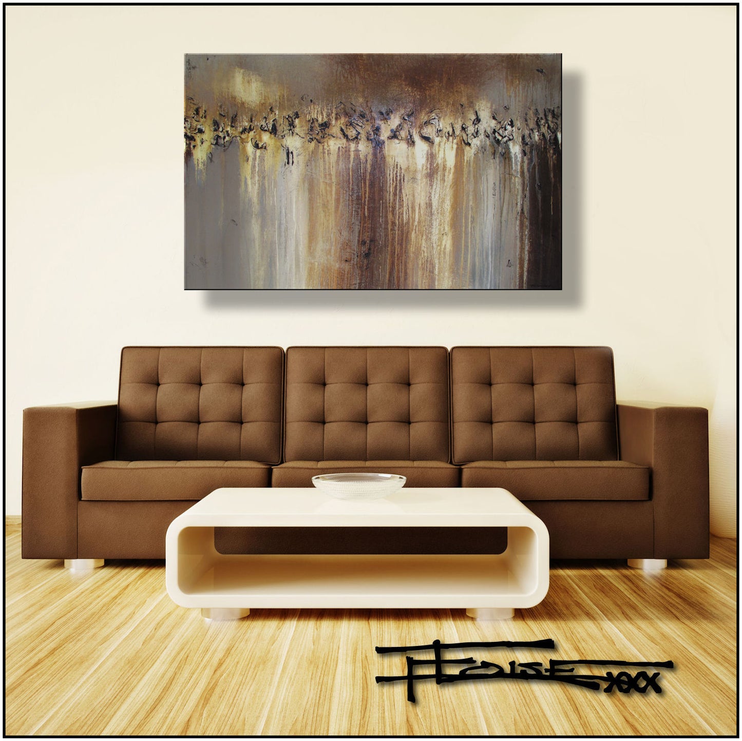 ON THE EDGE - Limited Edition - 48 x 30 x 1.5 inch