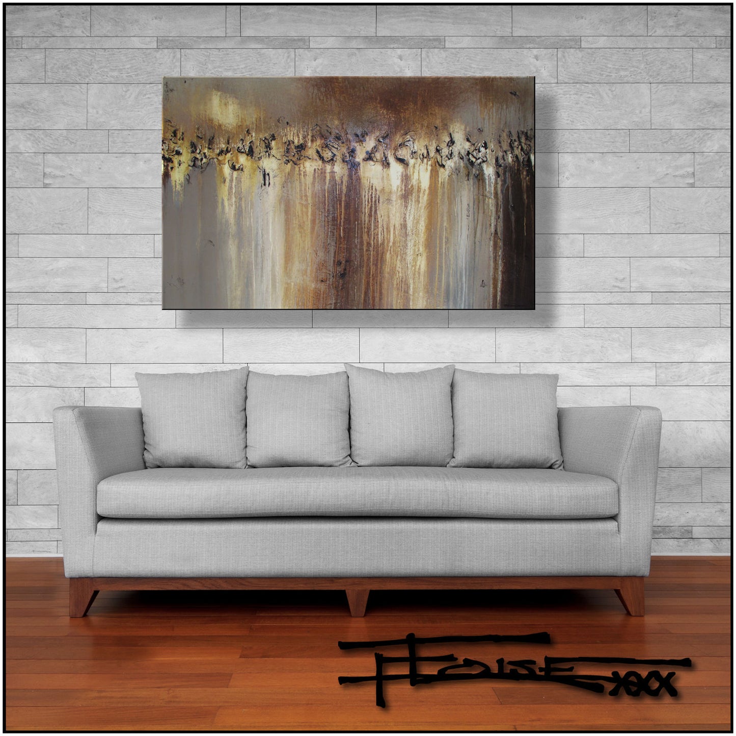 ON THE EDGE - Limited Edition - 48 x 30 x 1.5 inch