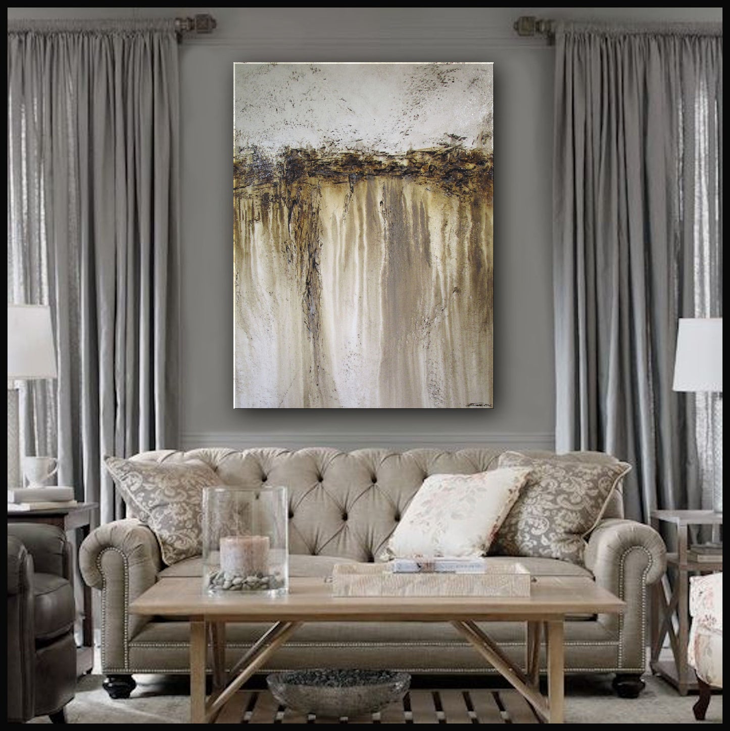 SNOW DRIFT - Limited Edition - 48 x 36 x 1.5 inch