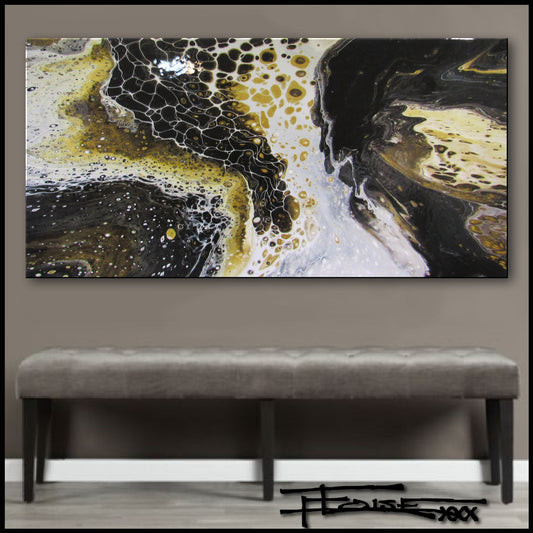 BLACK AND GOLD 5 - Resin Coated Limited Edition