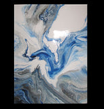 BLUE IN MOVEMENT - Resin Coated Limited Edition