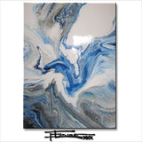 BLUE IN MOVEMENT - Resin Coated Limited Edition