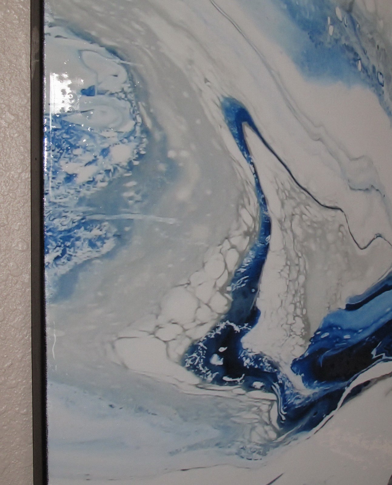 BLUE IN MOVEMENT - Resin Coated Limited Edition