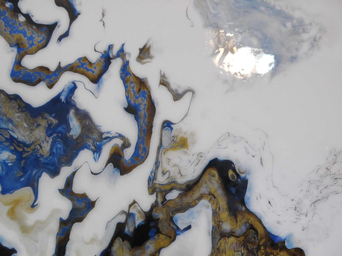 IMPERIAL GOLD - TRIPTYCH - Resin Coated Limited Edition