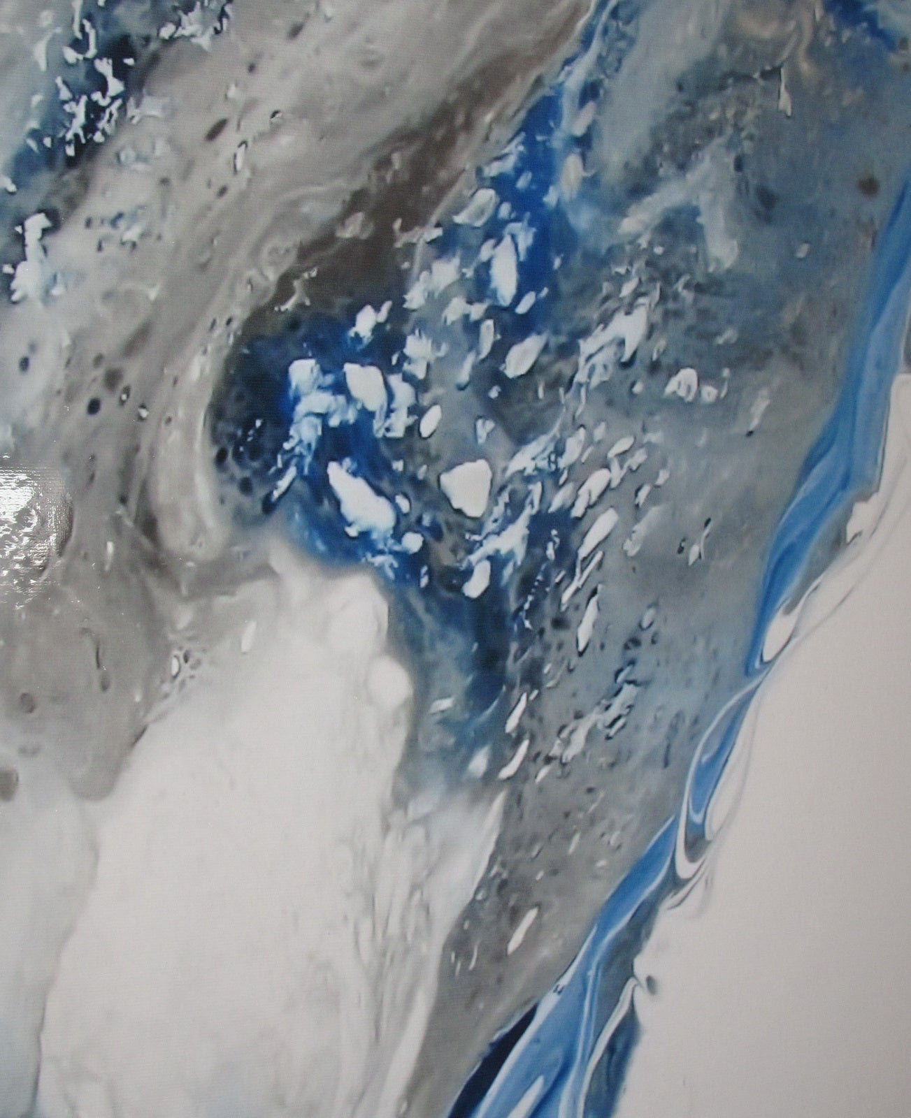 BLUE IN MOVEMENT - Resin Coated Limited Edition