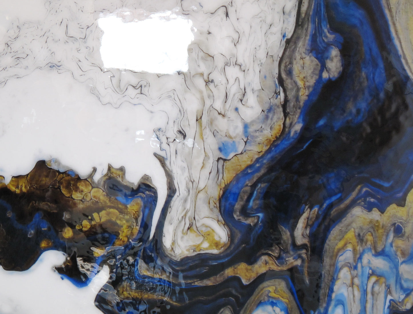 IMPERIAL GOLD - TRIPTYCH - Resin Coated Limited Edition