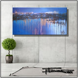 Modern Abstract Canvas Painting, Limited Edition, ELECTRIC CODE by ELOISExxx