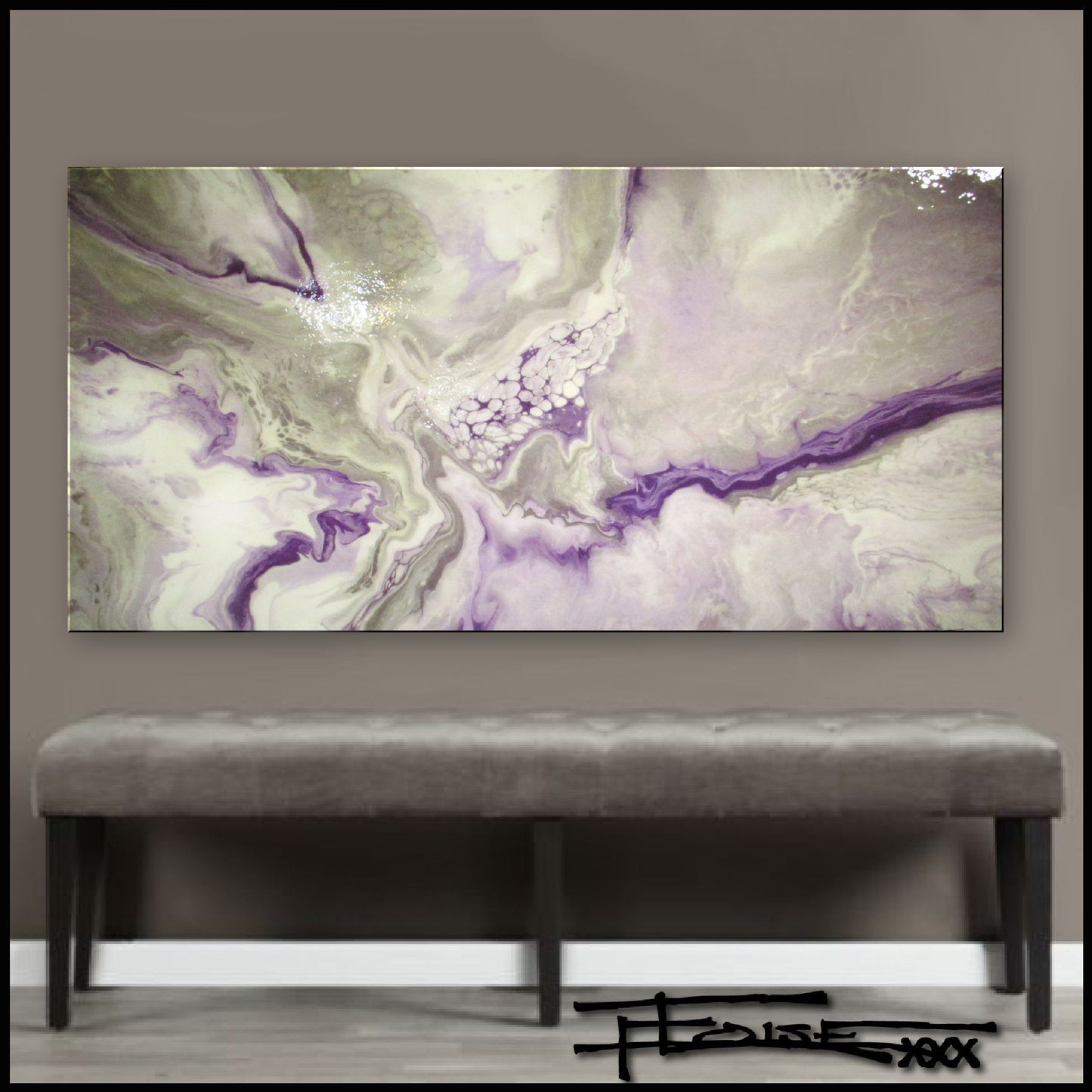 ICE DANCER LAVENDER - Resin Coated Limited Edition