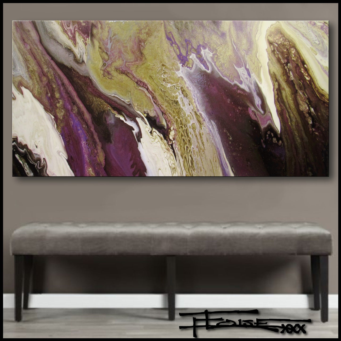 LUXE TO LAVENDER - Resin Coated Limited Edition