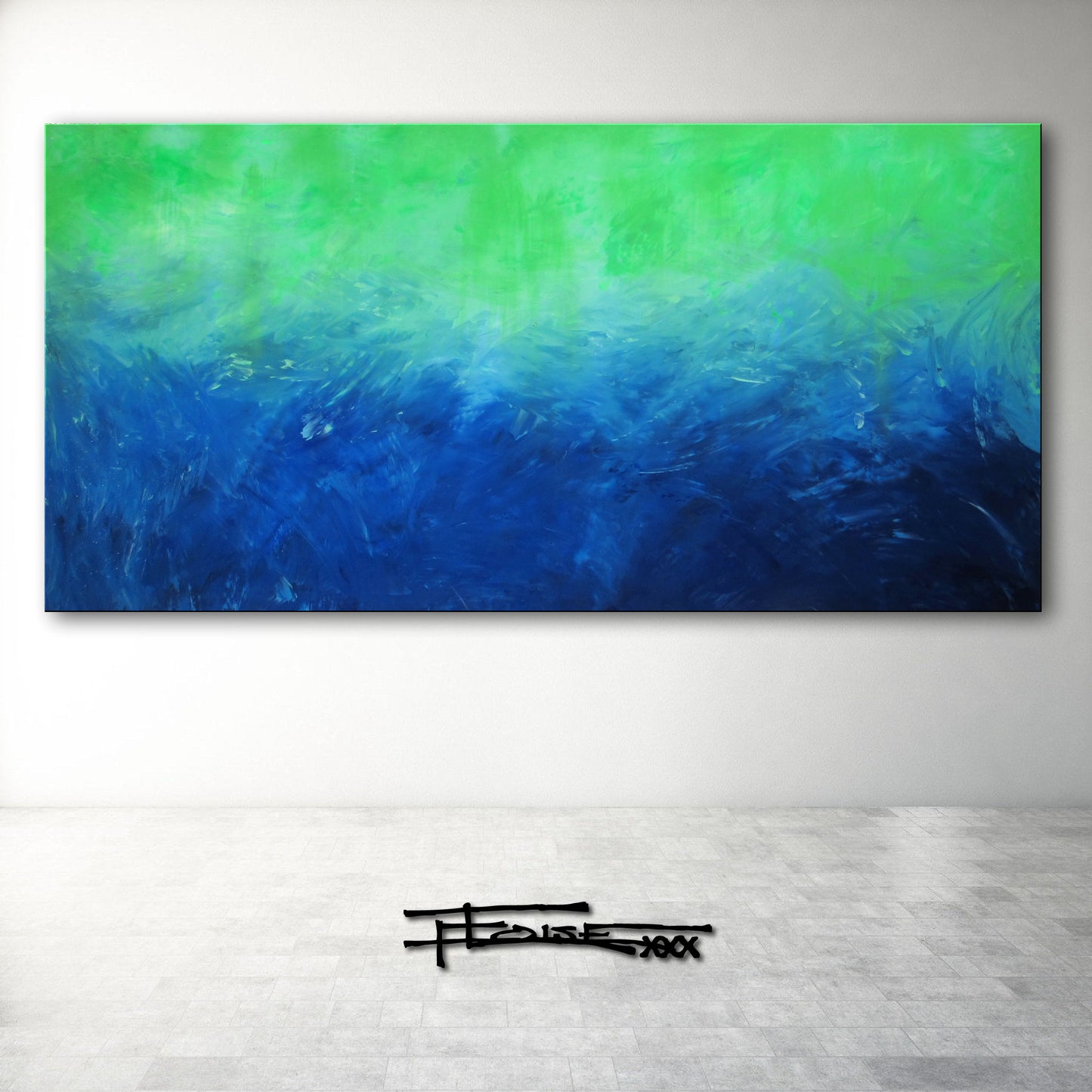 NEW GROWTH - Original Resin Painting