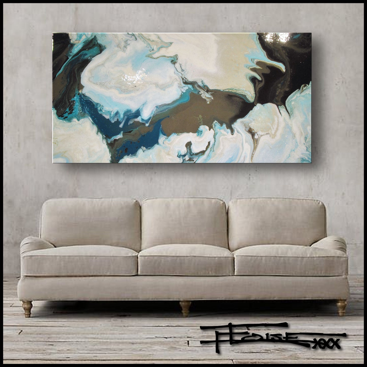 SPELLBOUND - Original Resin Painting