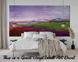 SPRING FIELDS- Giant Wall Art Decal