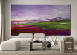 SPRING FIELDS- Giant Wall Art Decal