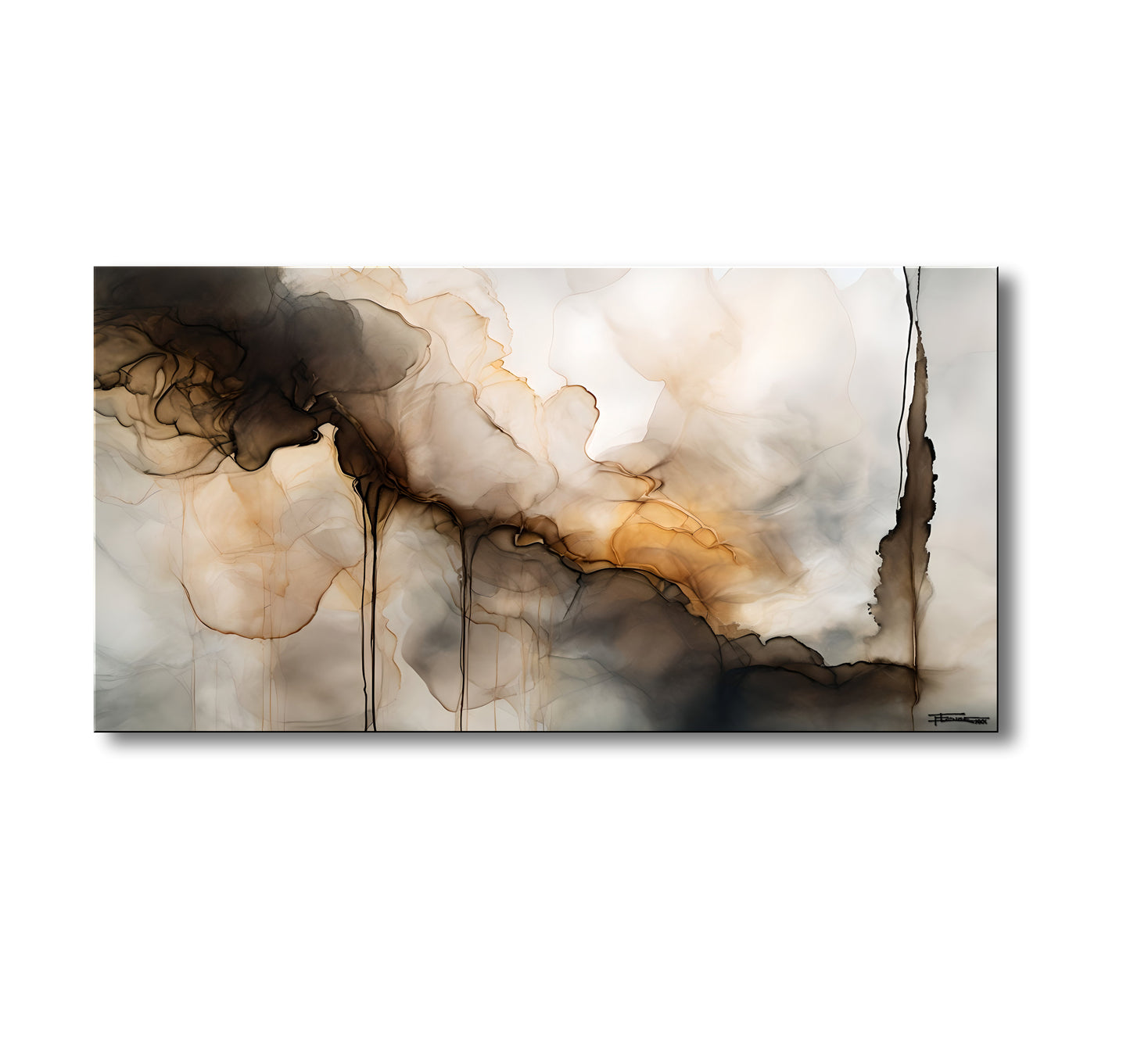 Large Canvas Wall Art Mural Abstract Wallpaper Peel & Stick Canvas Vinyl Decal