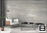 Light Neutral Woodgrained Textured Peel and Stick Wallpaper Tiles