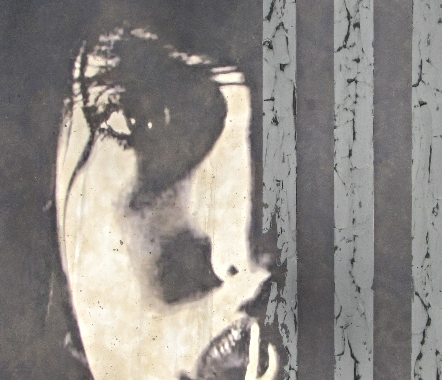 SECRETS - 60x48 x1.5 inch - Textured Painting