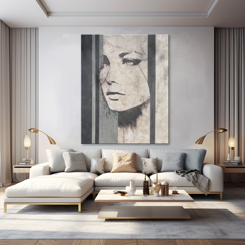 THE GAZE -60 x 48 x 1.5 inch