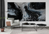 BLACK AND BLUE- Giant Wall Art Decal