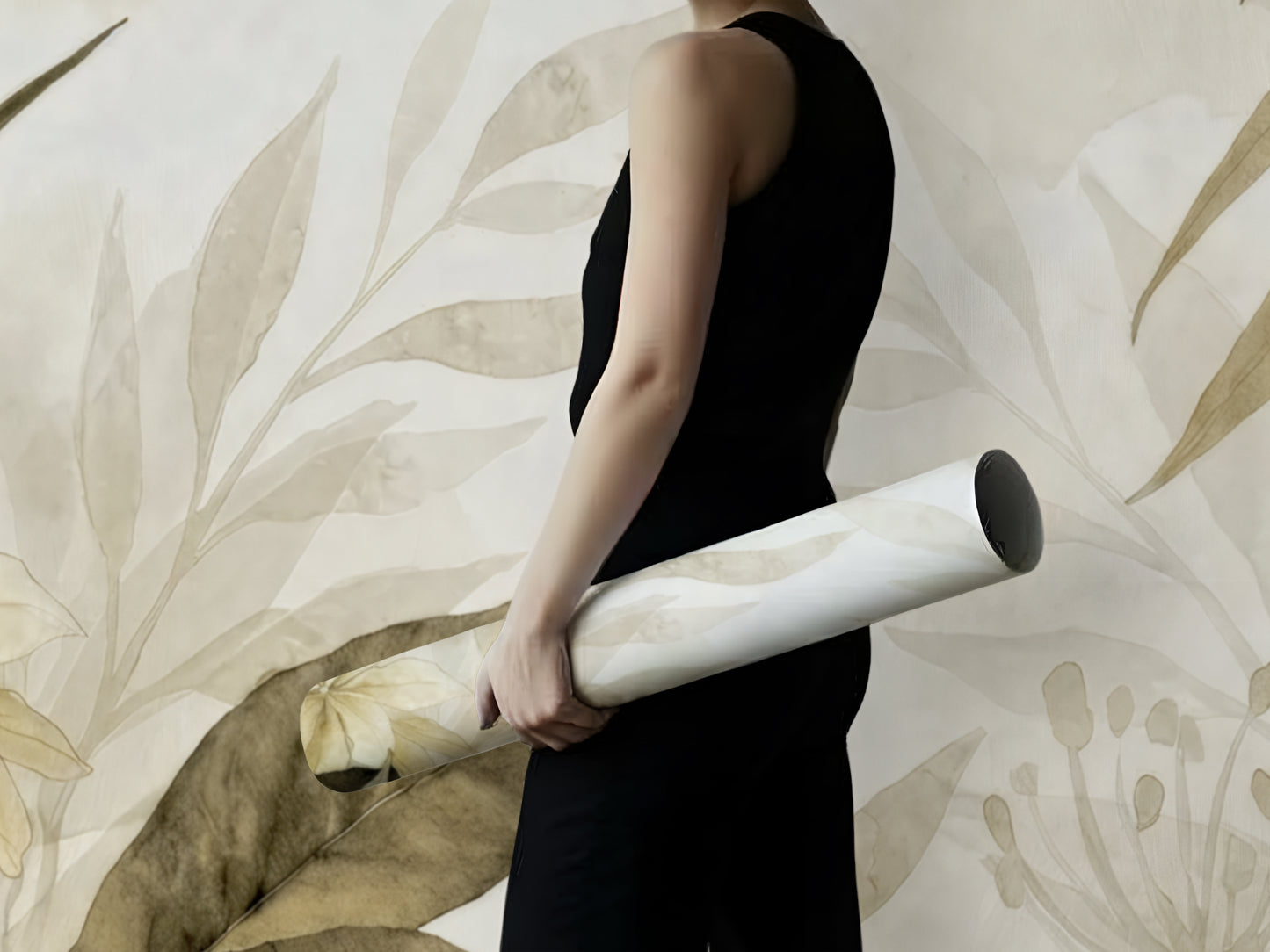 Tropical Reverie Luxury Wall Mural in Non Woven or Peel and Stick