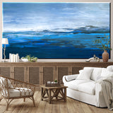 FIELDS OF BLUE- Giant Wall Art Decal