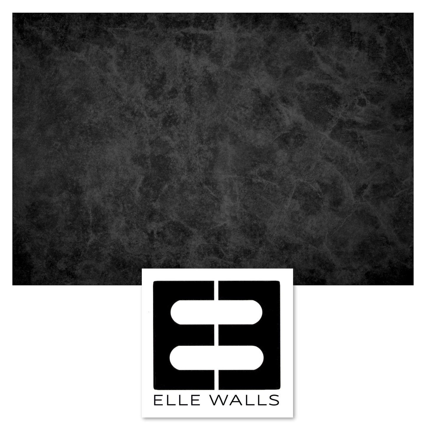 Black Urban leathery look Abstract Luxury Wallpaper Mural in Peel & Stick Canvas Vinyl or Non-Woven
