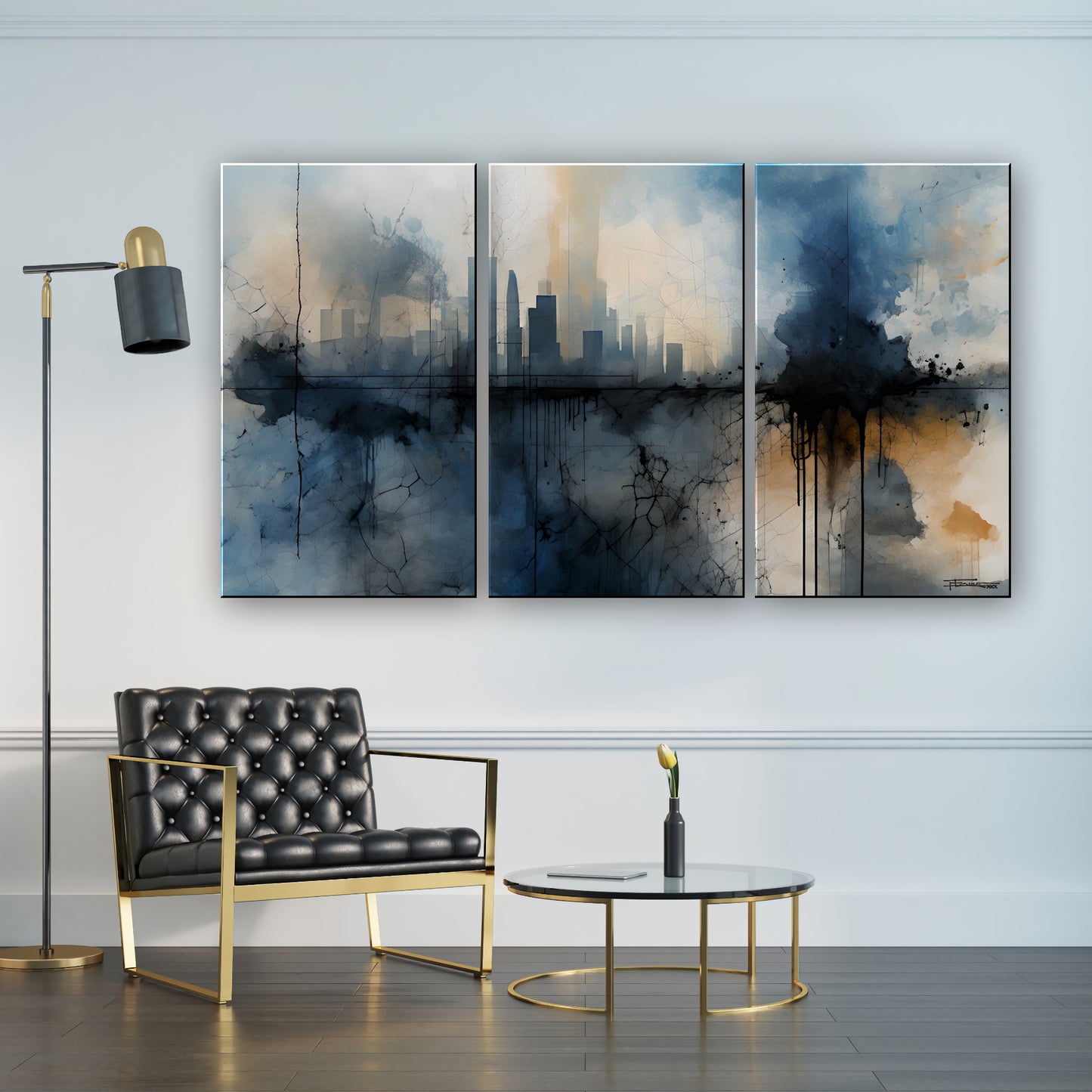 URBAN INTERPLAY - Abstract Cityscape Textured Limited Edition