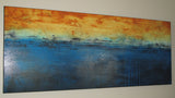 Modern Canvas Painting Limited Edition 60 x 24 INFUSION by ELOISExxx