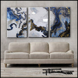 IMPERIAL GOLD - TRIPTYCH - Resin Coated Limited Edition