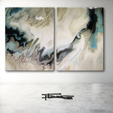 ISLAND TIME Diptych - Resin Coated Limited Edition