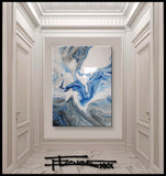 BLUE IN MOVEMENT - Resin Coated Limited Edition
