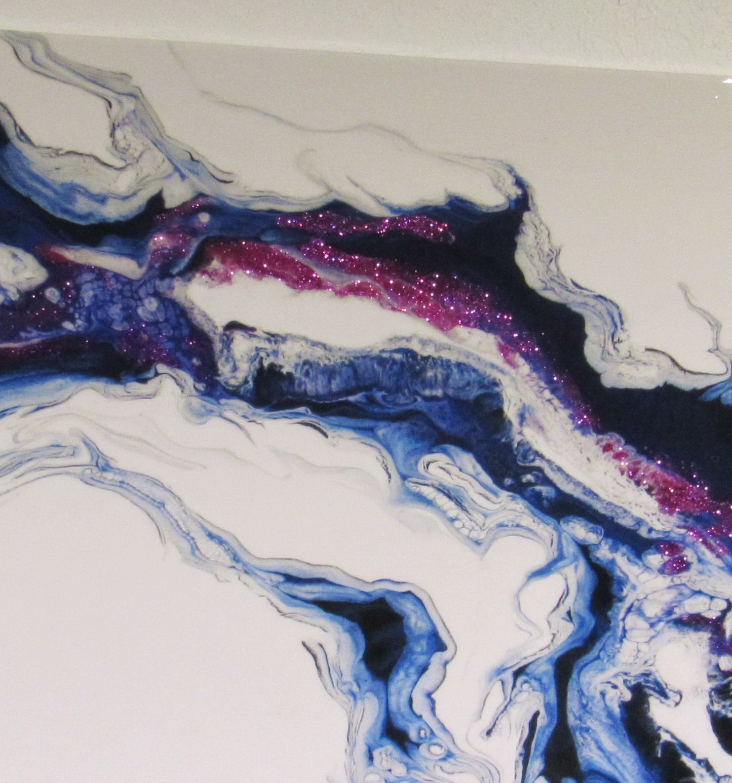 MAGENTA SPLASH - Resin Coated Limited Edition