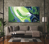 GREEN GODESS - Original Resin Painting