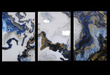 IMPERIAL GOLD - TRIPTYCH - Resin Coated Limited Edition