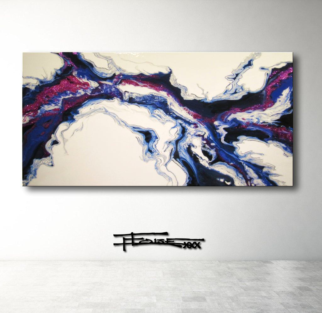MAGENTA SPLASH - Resin Coated Limited Edition
